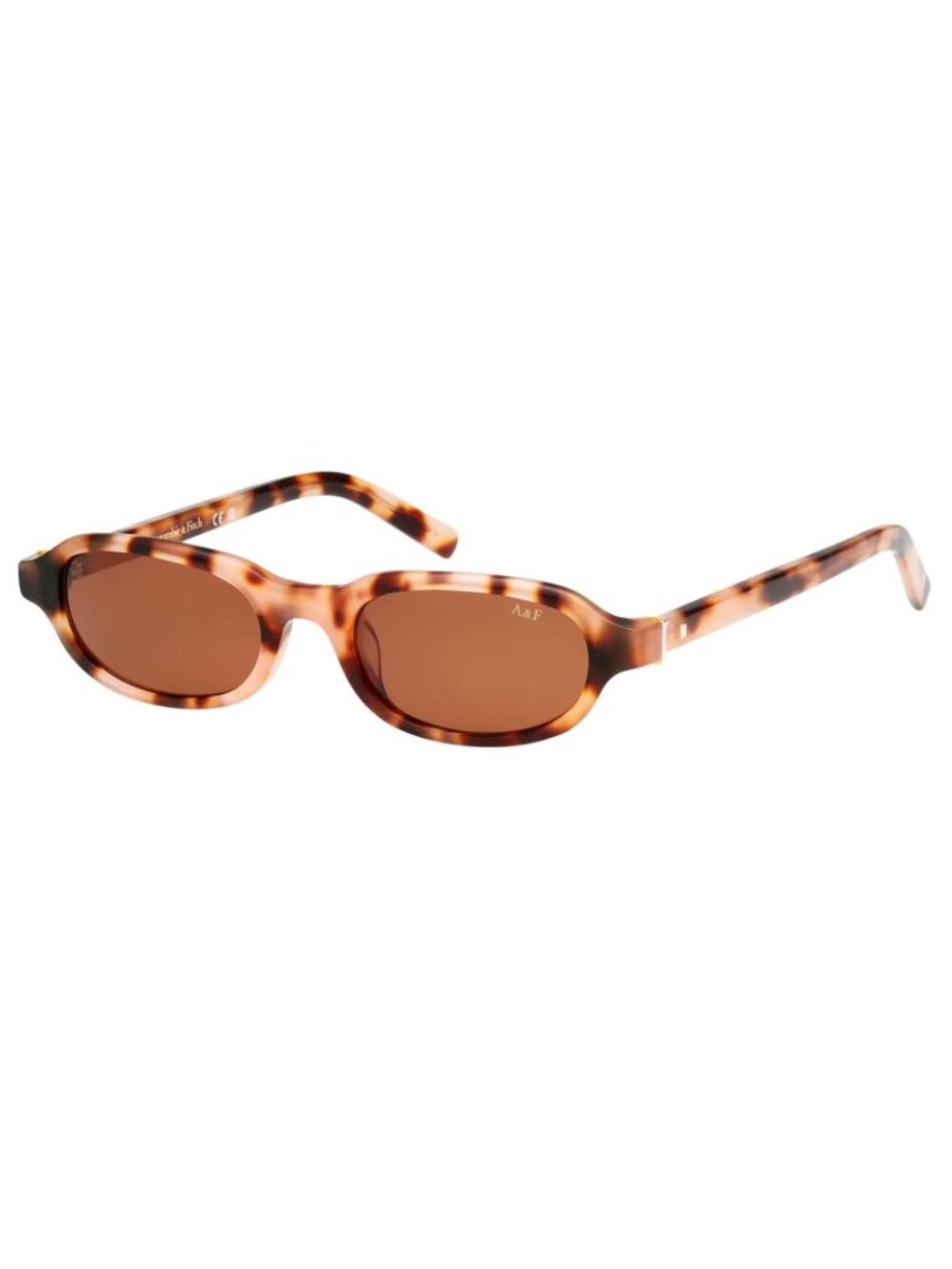 Abercrombie & Fitch 50mm Oval Sunglasses Tortoise Shell NWT